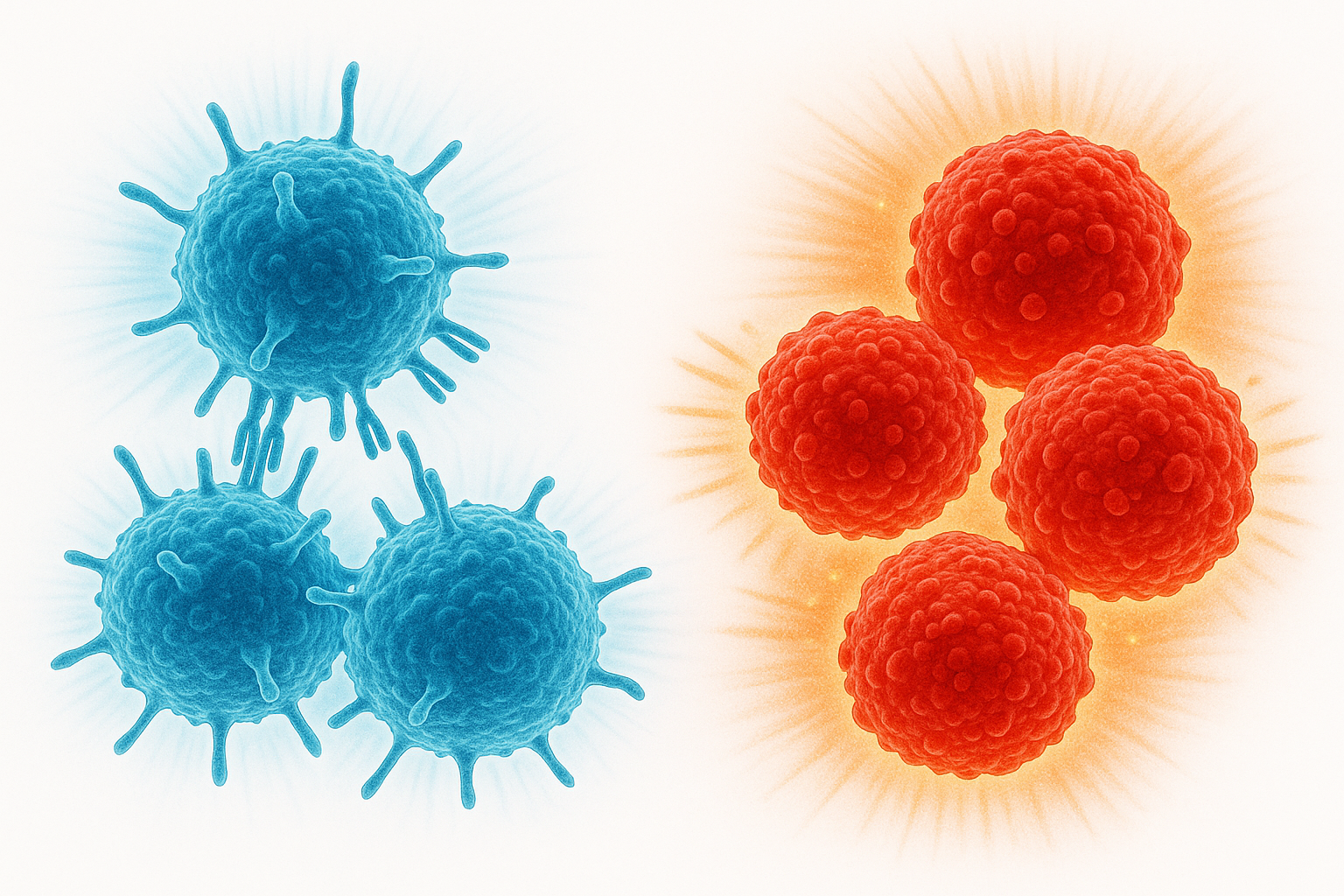 white background, no text, no molecular structure, infraluciferin used for tracking and quantifying both Chimeric Antigen Receptor (CAR) T-cells and their cancer targets
